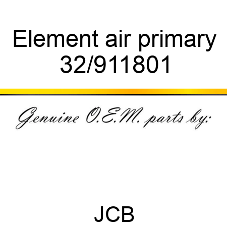 Element, air, primary 32/911801