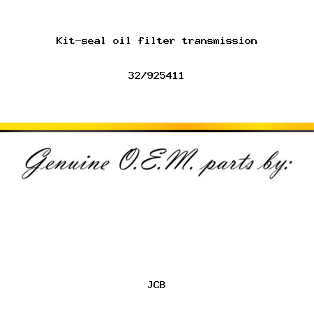 Kit-seal, oil filter, transmission 32/925411