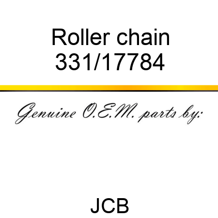 Roller, chain 331/17784