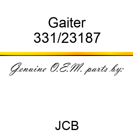 Gaiter 331/23187