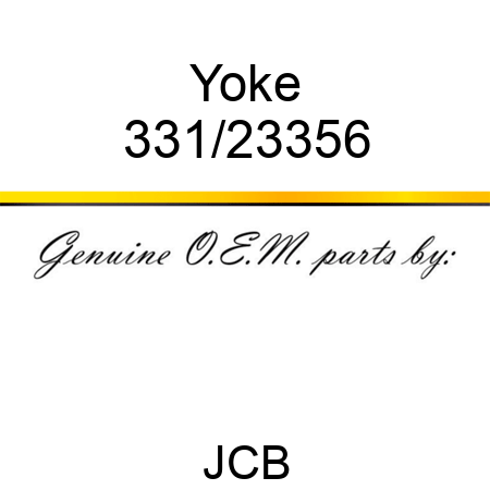 Yoke 331/23356