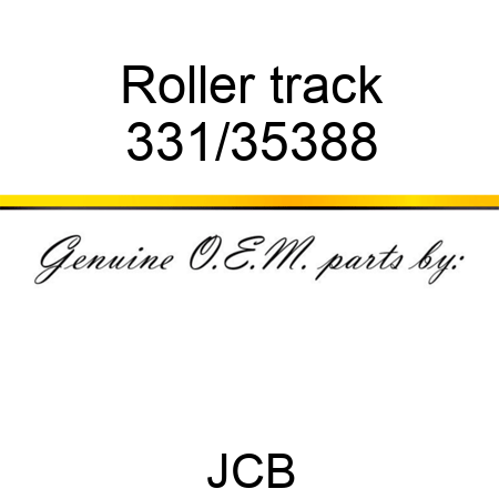 Roller, track 331/35388