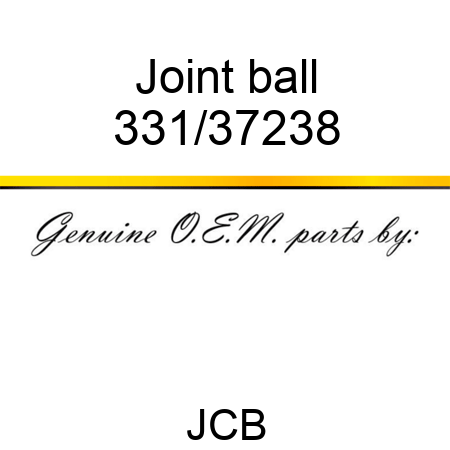 Joint, ball 331/37238