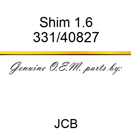 Shim, 1.6 331/40827