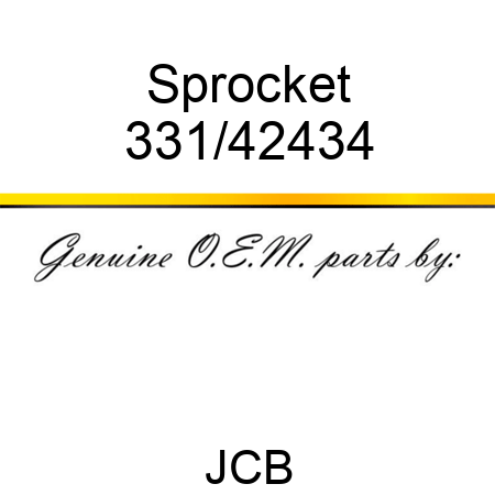 Sprocket 331/42434