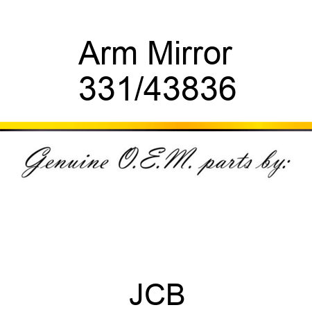 Arm, Mirror 331/43836