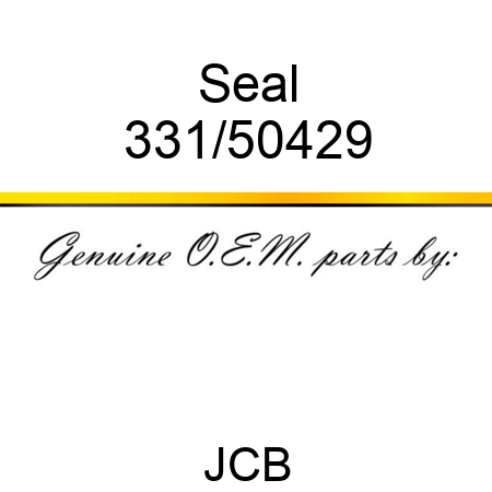 Seal 331/50429