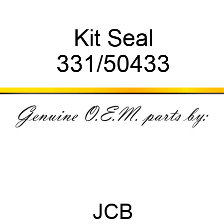 Kit, Seal 331/50433