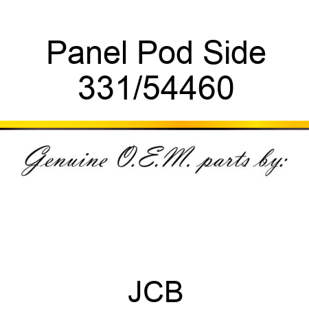 Panel, Pod Side 331/54460