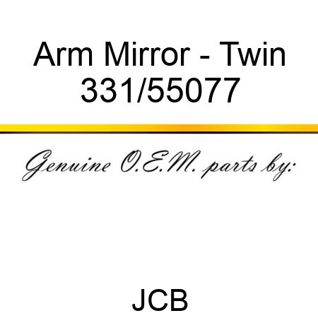Arm, Mirror - Twin 331/55077