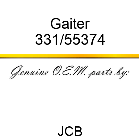 Gaiter 331/55374