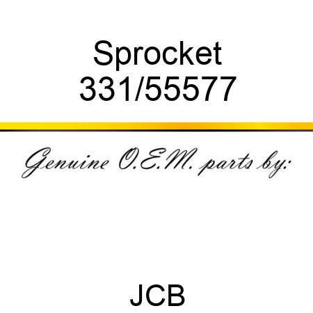 Sprocket 331/55577