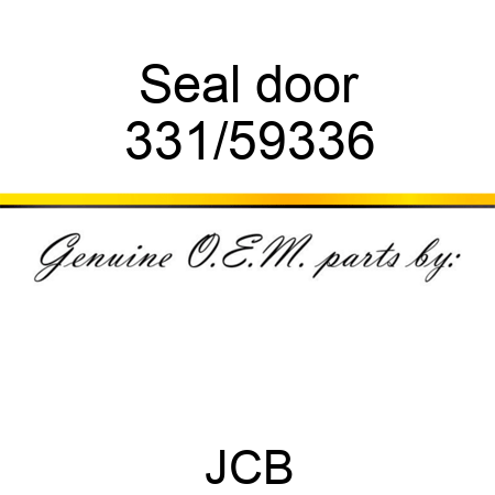 Seal, door 331/59336