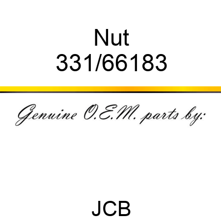 Nut 331/66183