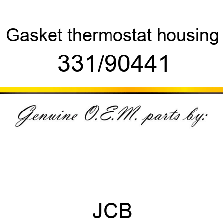 Gasket, thermostat housing 331/90441