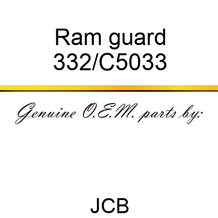 Ram, guard 332/C5033