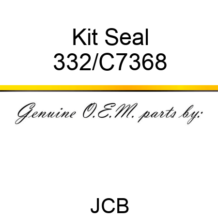 Kit, Seal 332/C7368