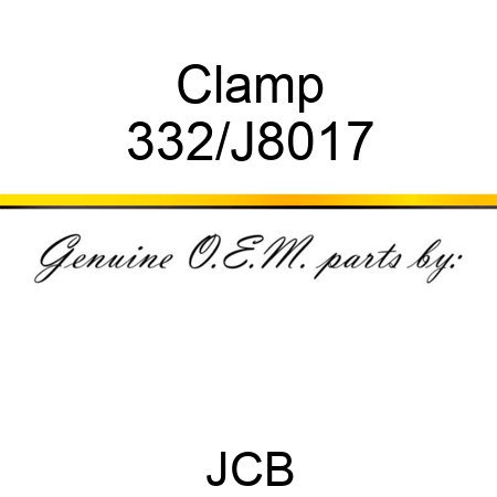Clamp 332/J8017