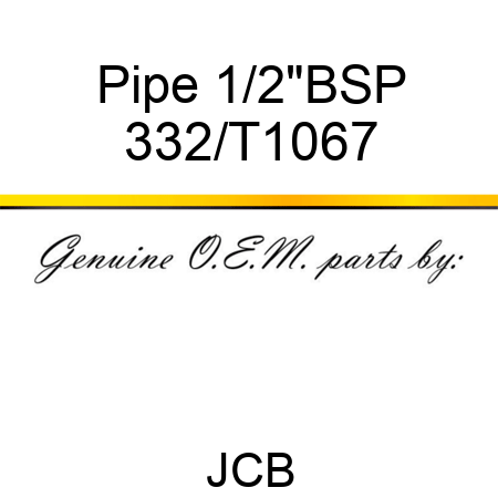 Pipe, 1/2