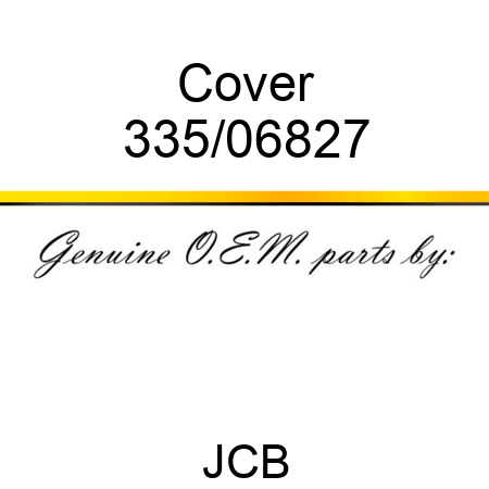 Cover 335/06827