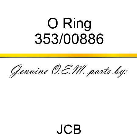 O Ring 353/00886
