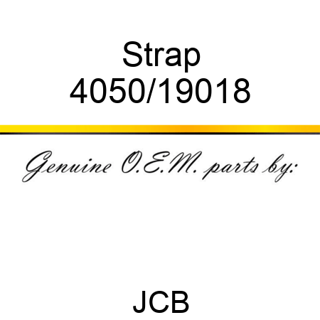 Strap 4050/19018