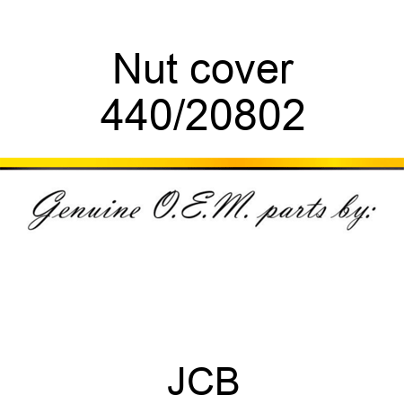Nut, cover 440/20802