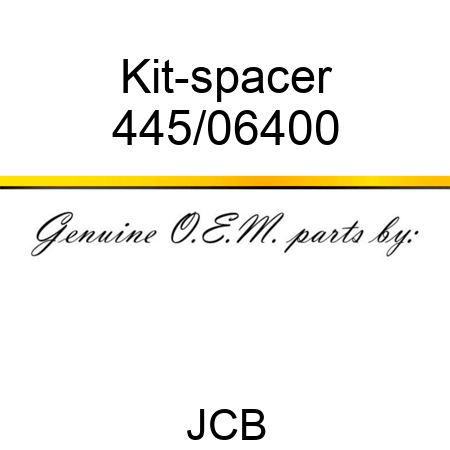 Kit-spacer 445/06400
