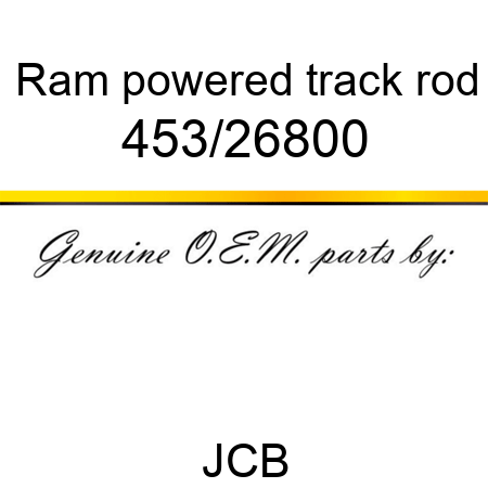 Ram, powered track rod 453/26800