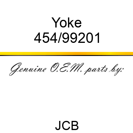 Yoke 454/99201