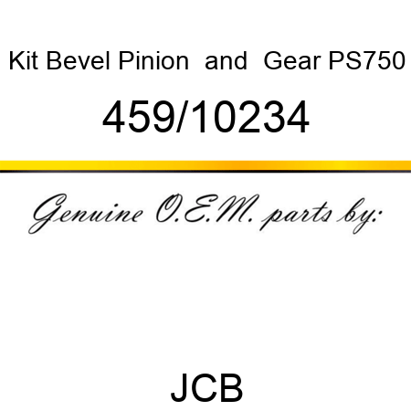 Kit, Bevel Pinion & Gear, PS750 459/10234