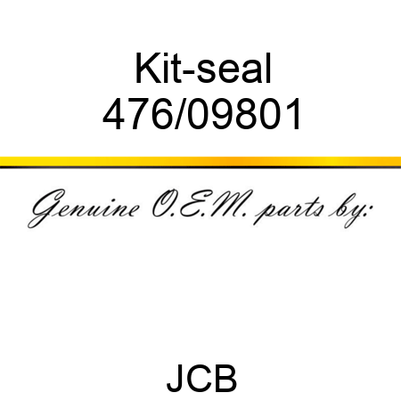 Kit-seal 476/09801