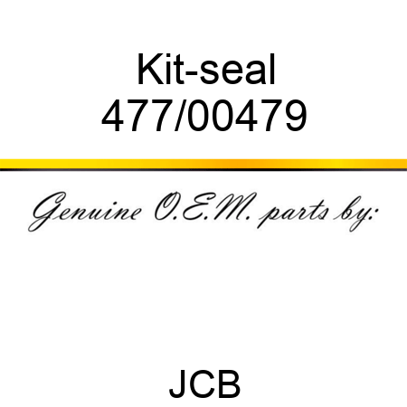 Kit-seal 477/00479