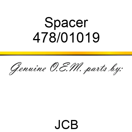 Spacer 478/01019