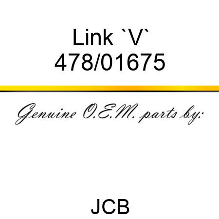 Link, `V` 478/01675