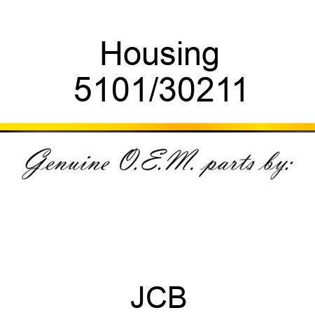 Housing 5101/30211