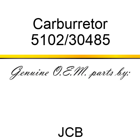 Carburretor 5102/30485