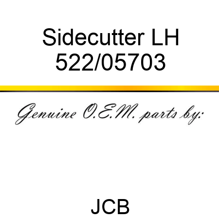 Sidecutter, LH 522/05703