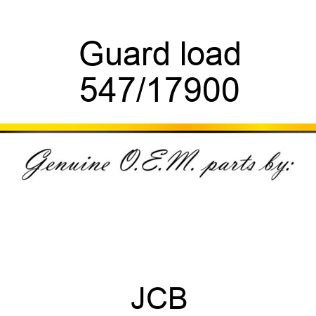 Guard, load 547/17900