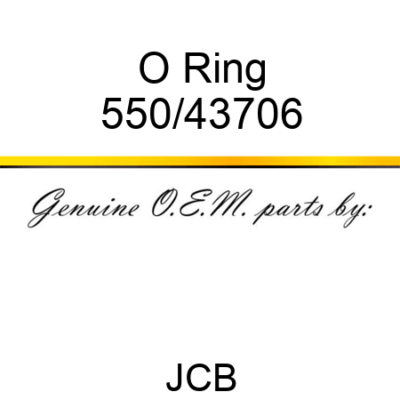 O Ring 550/43706
