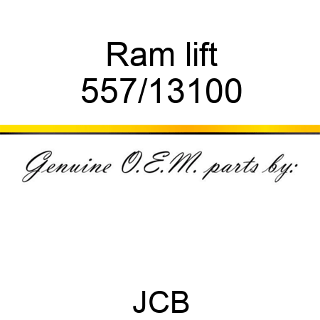 Ram, lift 557/13100