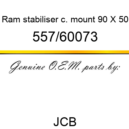 Ram, stabiliser c. mount, 90 X 50 557/60073