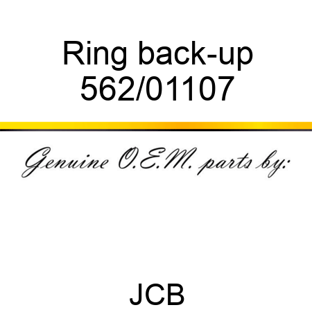 Ring, back-up 562/01107