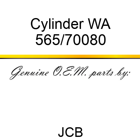 Cylinder, WA 565/70080