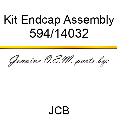 Kit, Endcap Assembly 594/14032