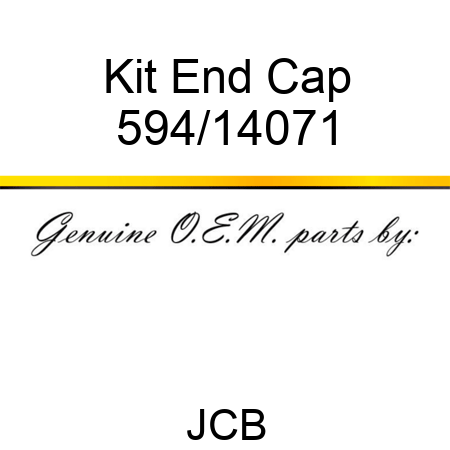 Kit, End Cap 594/14071