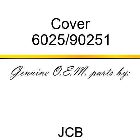 Cover 6025/90251