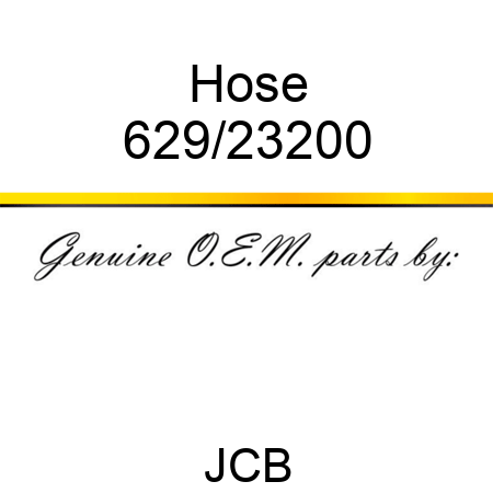 Hose 629/23200