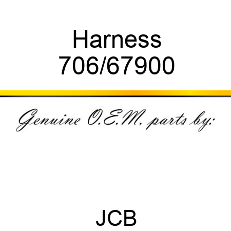 Harness 706/67900