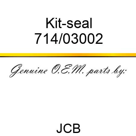 Kit-seal 714/03002